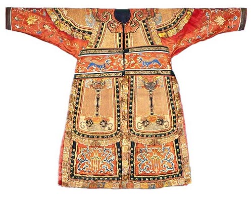 Театральный костюм генерала, Китай, 19 век, шелк