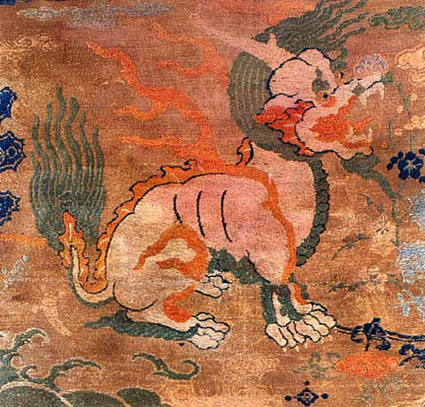 Ранговый Символ военного чиновника эпохи Мин, Китай, 16 век