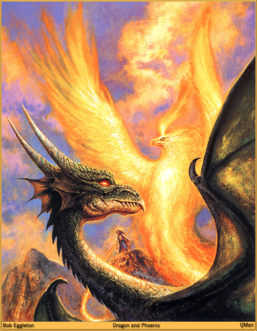 Bob-Eggleton-Dragon-And-Phoenix