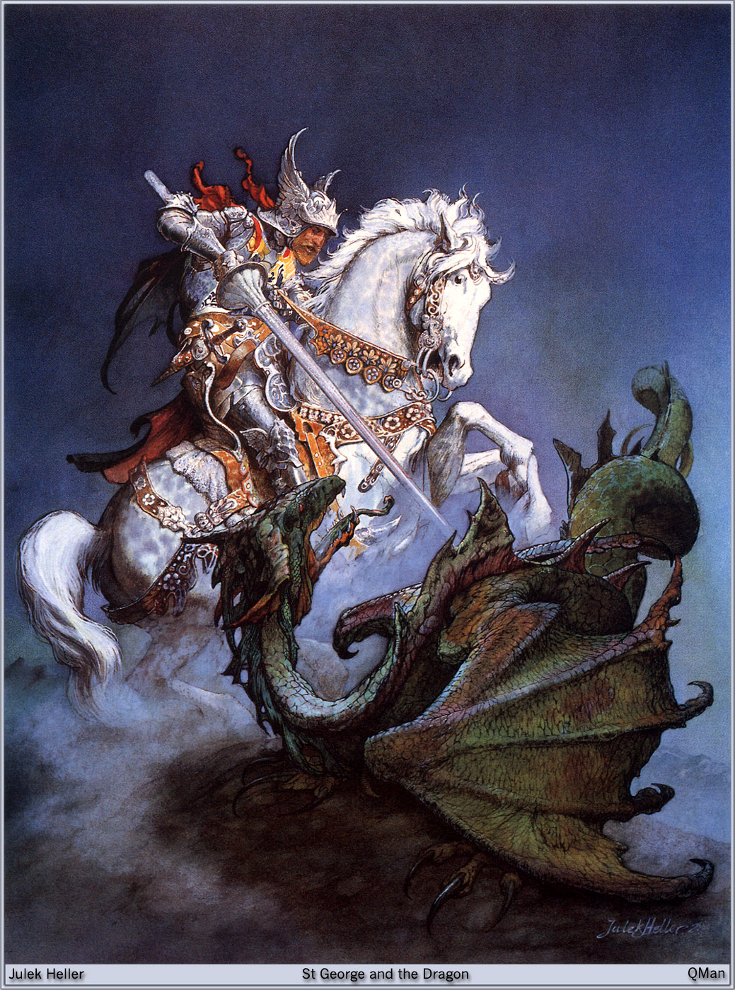 John-Howe-St-George-and-the-Dragon