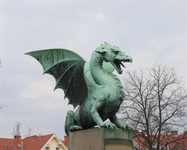 Дракон в Любляне